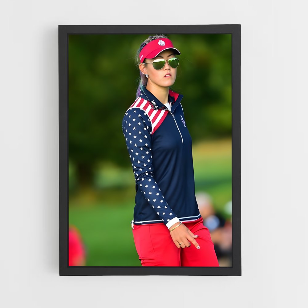 Poster Fairway Fiery – affiche Golf (vue 2)